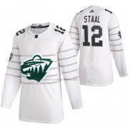 Camiseta Hockey 2020 All Star Minnesota Wild Eric Staal Autentico Blanco