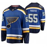 Camiseta Hockey 2020 All Star St. Louis Blues Colton Parayko Primera Patch Azul