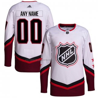 Camiseta Hockey 2022 All Star Eastern Conference Personalizada Blanco