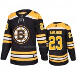 Camiseta Hockey Boston Bruins Jakob Forsbacka Karlsson Primera Negro