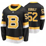 Camiseta Hockey Boston Bruins Sean Kuraly Alterno Premier Breakaway Negro