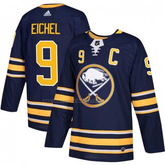 Camiseta Hockey Buffalo Sabres Jack Eichel Primera Autentico Azul