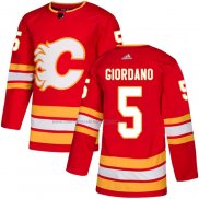 Camiseta Hockey Calgary Flames Mark Giordano Alterno Autentico Rojo