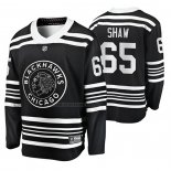 Camiseta Hockey Chicago Blackhawks Andrew Shaw Premier Alterno Negro