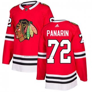 Camiseta Hockey Chicago Blackhawks Panarin Primera Autentico Rojo