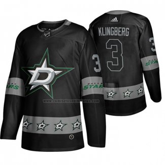 Camiseta Hockey Dallas Stars John Klingberg Breakaway Negro