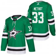 Camiseta Hockey Dallas Stars Marc Methot Autentico Primera 2018 Verde