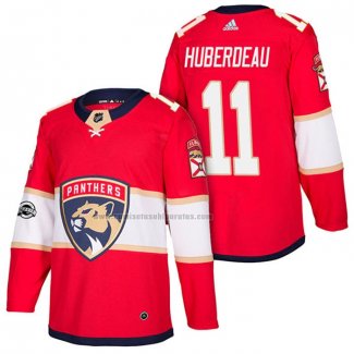 Camiseta Hockey Florida Panthers Jonathan Huberdeau Autentico Primera 2018 Rojo