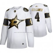 Camiseta Hockey Golden Edition Dallas Stars Miro Heiskanen Limited Blanco