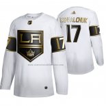 Camiseta Hockey Golden Edition Los Angeles Kings Ilya Kovalchuk Limited Blanco