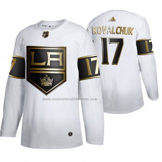 Camiseta Hockey Golden Edition Los Angeles Kings Ilya Kovalchuk Limited Blanco