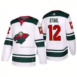 Camiseta Hockey Minnesota Wild Eric Staal Segunda 2017-2018 Blanco