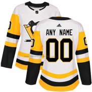 Camiseta Hockey Mujer Pittsburgh Penguins Personalizada Primera Blanco