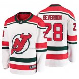 Camiseta Hockey New Jersey Devils Damon Severson Alterno Breakaway Blanco