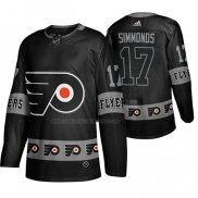 Camiseta Hockey Philadelphia Flyers Wayne Simmonds Breakaway Negro