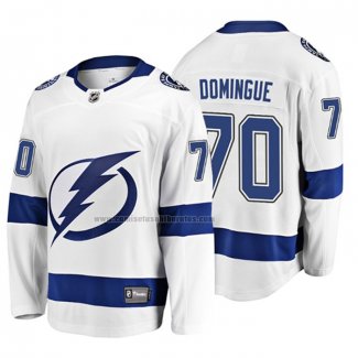 Camiseta Hockey Tampa Bay Lightning Louis Domingue 2019 Segunda Breakaway Blanco