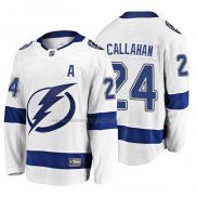 Camiseta Hockey Tampa Bay Lightning Ryan Callahan 2019 Segunda Breakaway Blanco