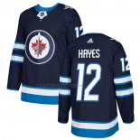 Camiseta Hockey Winnipeg Jets Kevin Hayes Primera Autentico Azul