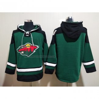 Sudaderas con Capucha Minnesota Wild Verde