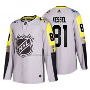 Camiseta Hockey 2018 All Star Pittsburgh Penguins Phil Kessel Gris