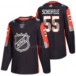 Camiseta Hockey 2018 All Star Winnipeg Jets Mark Scheifele Negro2