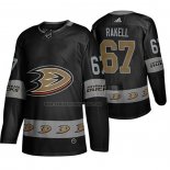 Camiseta Hockey Anaheim Ducks Rickard Rakell Breakaway Negro