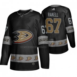 Camiseta Hockey Anaheim Ducks Rickard Rakell Breakaway Negro