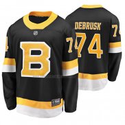 Camiseta Hockey Boston Bruins Jake Debrusk Alterno Premier Breakaway Negro