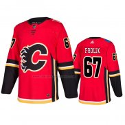 Camiseta Hockey Calgary Flames Michael Frolik Primera Rojo