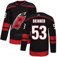 Camiseta Hockey Carolina Hurricanes Jeff Skinner Autentico Alterno Negro