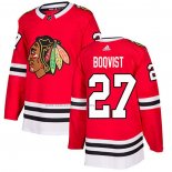 Camiseta Hockey Chicago Blackhawks Adam Boqvist Primera Autentico Rojo