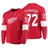 Camiseta Hockey Detroit Red Wings Andreas Athanasiou Platinum Rojo