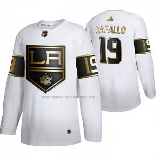 Camiseta Hockey Golden Edition Los Angeles Kings Alex Iafallo Limited Blanco