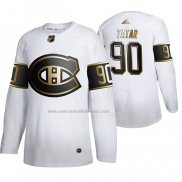 Camiseta Hockey Golden Edition Montreal Canadiens Tomas Tatar Autentico Blanco