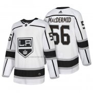 Camiseta Hockey Los Angeles Kings Kurtis Macdermid Autentico Segunda 2018 Blanco