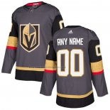 Camiseta Hockey Nino Vegas Golden Knights Personalizada Primera Gris