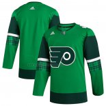 Camiseta Hockey Philadelphia Flyers 2023 St. Patrick's Day Autentico Personalizada Verde