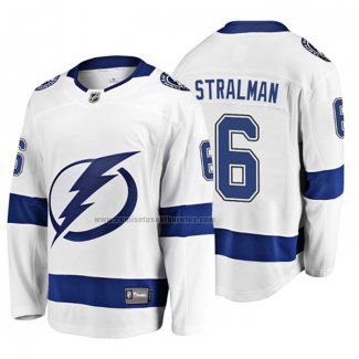 Camiseta Hockey Tampa Bay Lightning Anton Stralman 2019 Segunda Breakaway Blanco