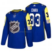 Camiseta Hockey 2018 All Star Boston Bruins Zdeno Chara Azul