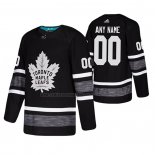 Camiseta Hockey 2019 All Star Toronto Maple Leafs Personalizada Negro2