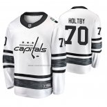 Camiseta Hockey 2019 All Star Washington Capitals Braden Holtby Blanco