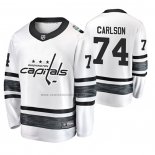 Camiseta Hockey 2019 All Star Washington Capitals John Carlson Blanco