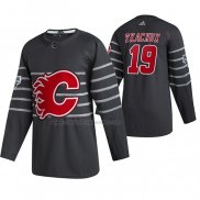 Camiseta Hockey 2020 All Star Calgary Flames Matthew Tkachuk Autentico Gris