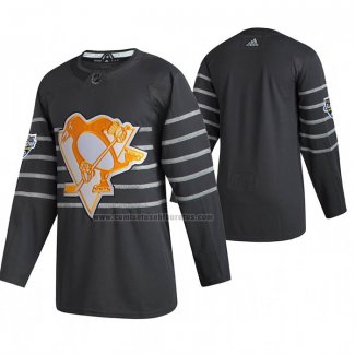 Camiseta Hockey 2020 All Star Pittsburgh Penguins Autentico Gris