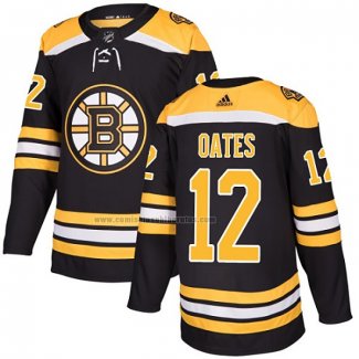 Camiseta Hockey Boston Bruins Adam Oates Primera Autentico Negro