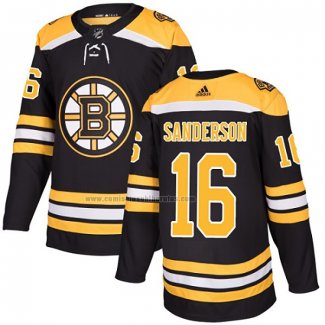 Camiseta Hockey Boston Bruins Derek Sanderson Autentico 2019 Negro