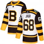 Camiseta Hockey Boston Bruins Jaromir Jagr Autentico 2019 Winter Classic Blanco