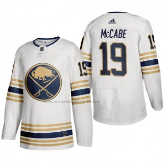 Camiseta Hockey Buffalo Sabres Jake Mccabe Tercera Blanco