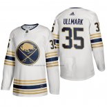 Camiseta Hockey Buffalo Sabres Linus Ullmark Tercera Blanco