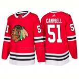 Camiseta Hockey Chicago Blackhawks Brian Campbell Primera 2018 Rojo